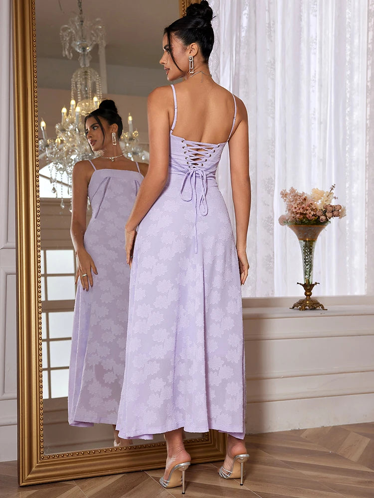 Purple Maxi Dress