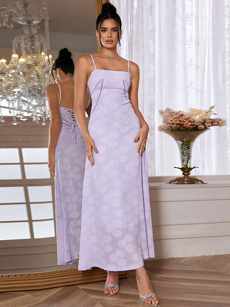 Purple Maxi Dress