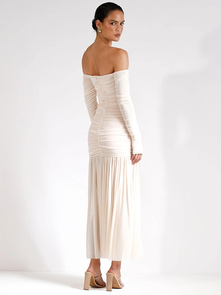 lina maxi dress LoveShackFancy Lina Dress in Pink