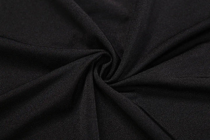 Black Maxi Dress combines sophisticated elegance with contemporary allure. This striking black gown features a high half-collar neckline and form-fitting bodycon silhouette that flatters your curves, while the dramatic backless design adds an unexpected touch of sensuality