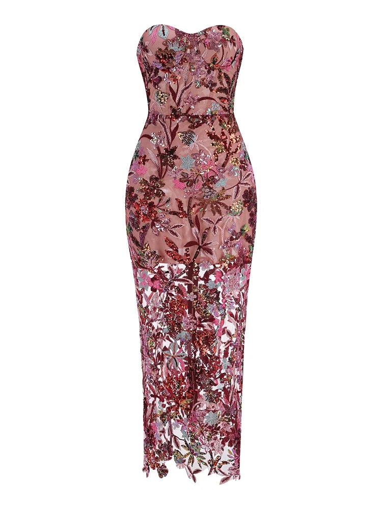 fashion nova honor sequin dress Honor Sequin Dress - Rose Gold