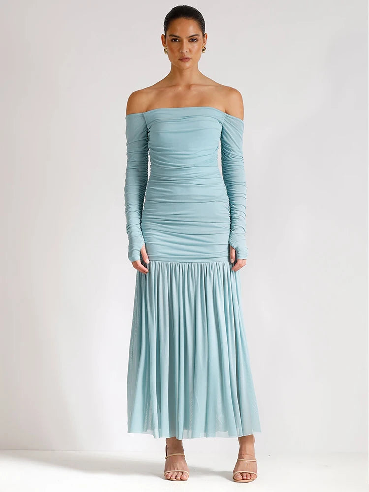 lina maxi dress LoveShackFancy Lina Dress in Pink